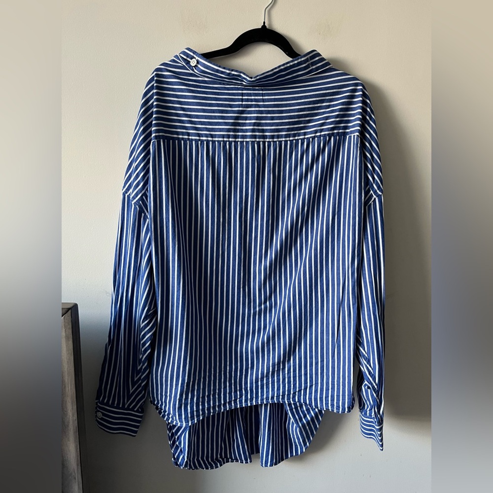 ROUCHA Tasso Stripe Shirt - Size C/ Large - Picture 12 of 16